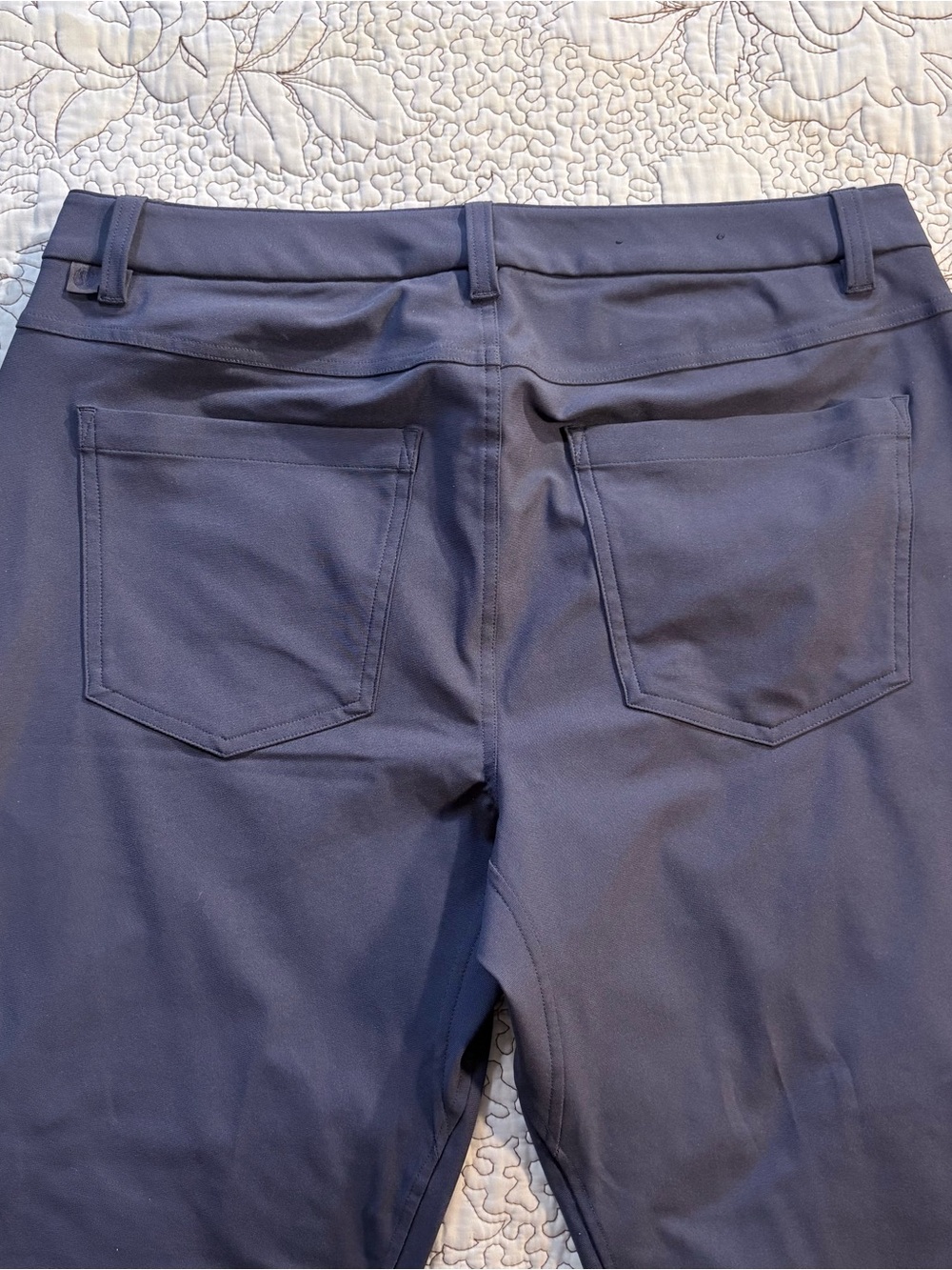 Lululemon ABC Slim Fit Pant Warpstreme True Navy Athletic Casual Mens 32x32🧡 - Picture 5 of 12